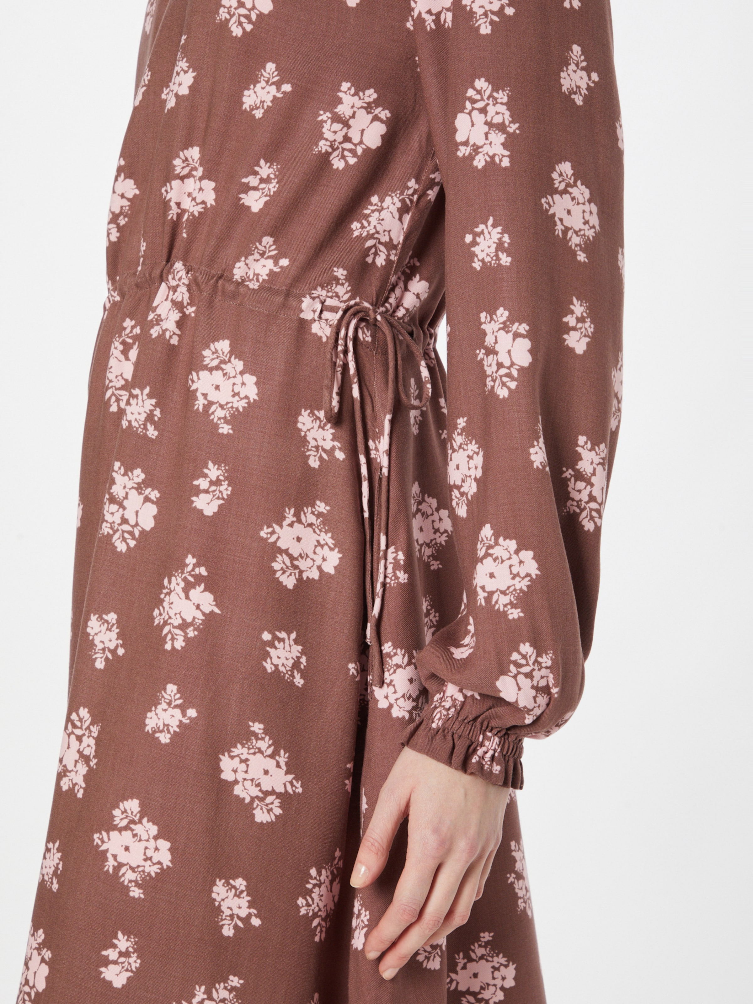 Robes Robe-chemise Karla Soft Rebels en Chocolat 