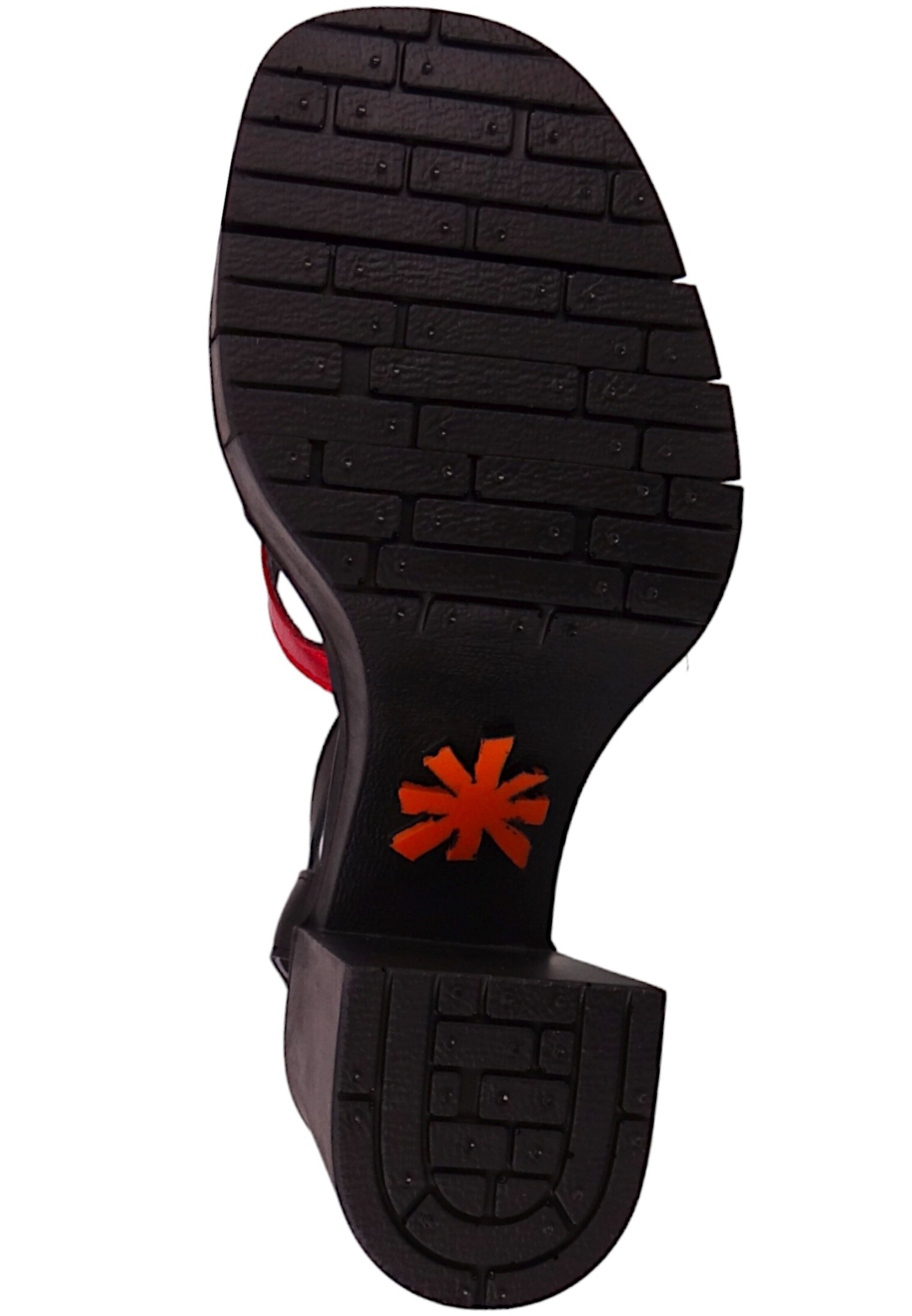 Sandales à lanières ART en noir