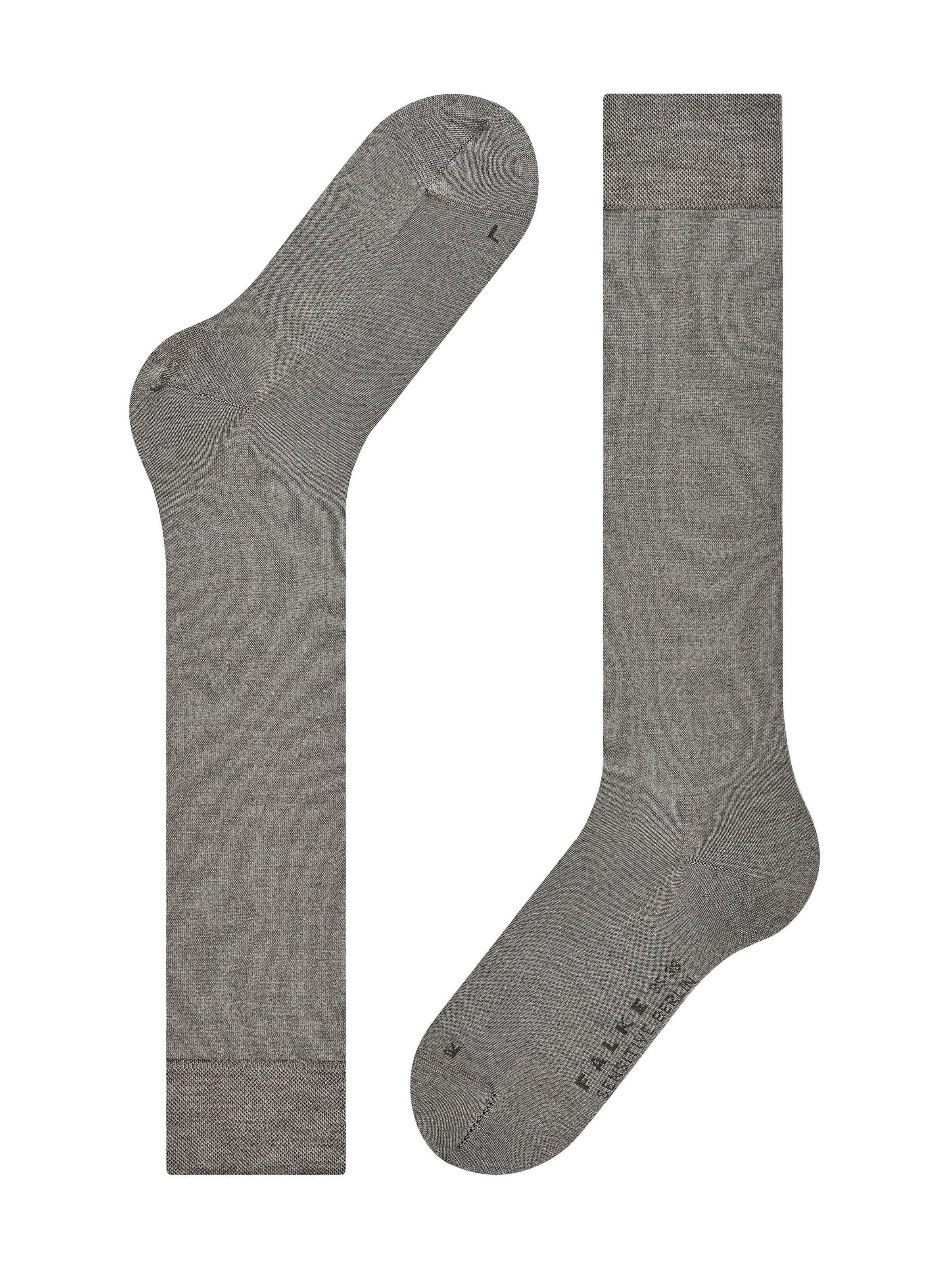 FALKE Over the Knee Socks 'Sensitive Berlin' in Grey