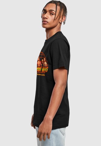 Merchcode Shirt 'Backstreet Boys - Millenium Globe' in Black