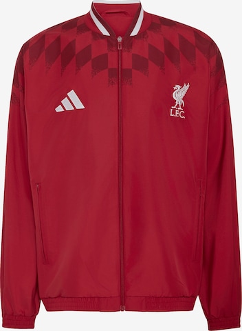 ADIDAS PERFORMANCE Tréningová bunda 'LFC ST' - Červená: predná strana