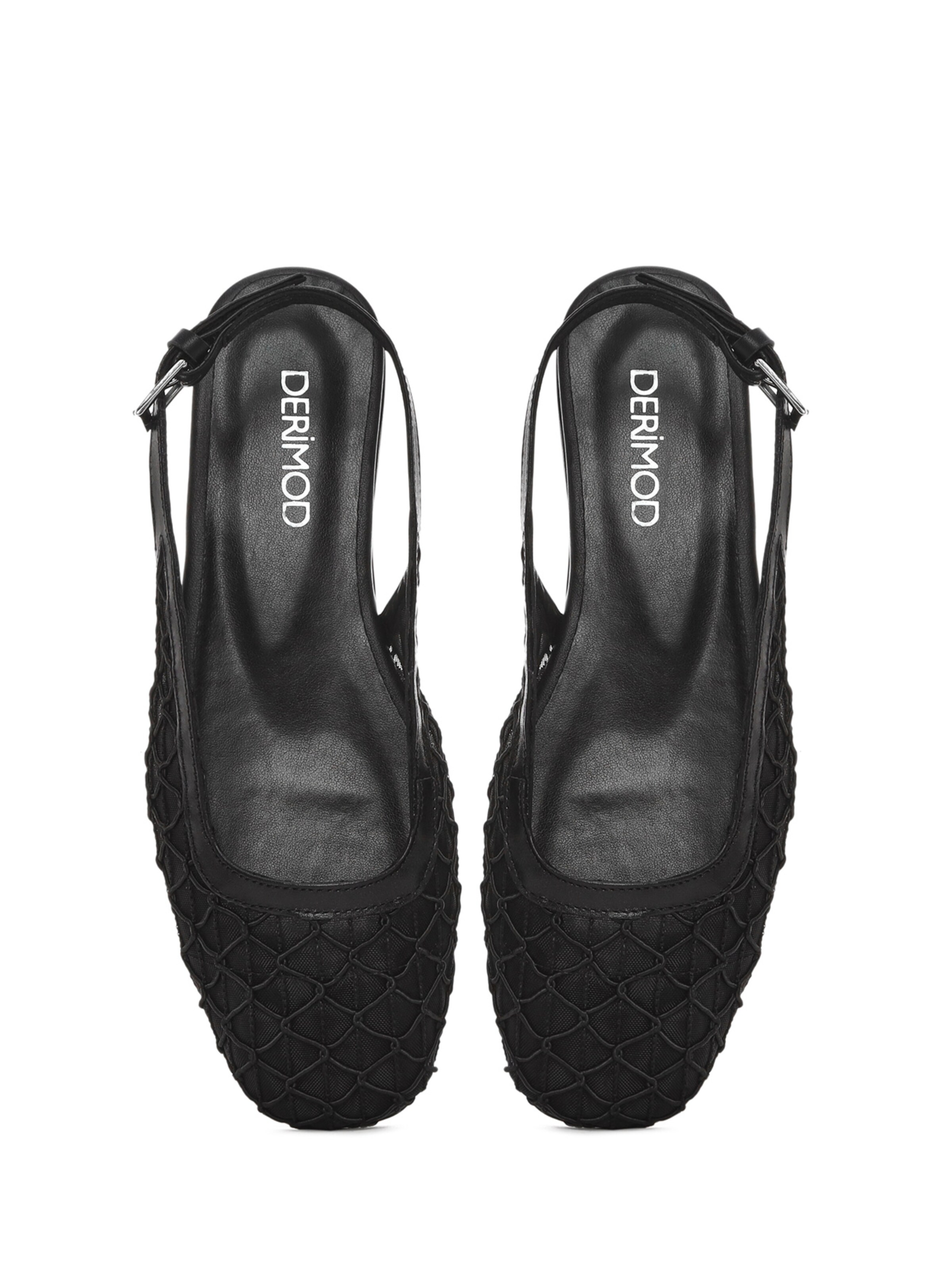 Derimod Strap ballerina in Black