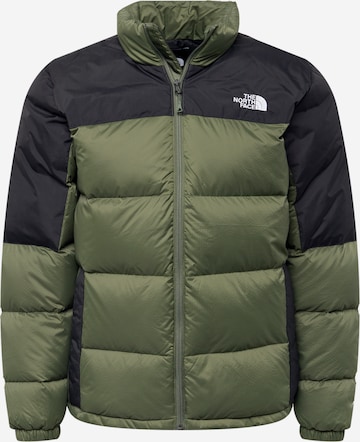 THE NORTH FACE Outdoorová bunda 'Diablo' – zelená: přední strana