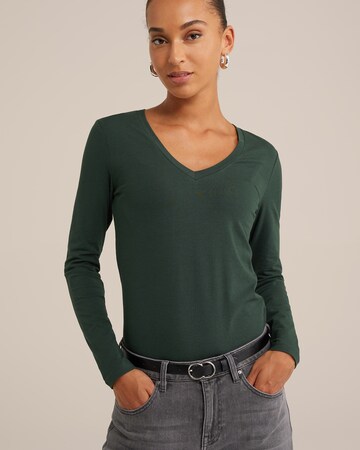 WE Fashion Shirt in Green