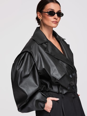 Ombre Between-season jacket in Black