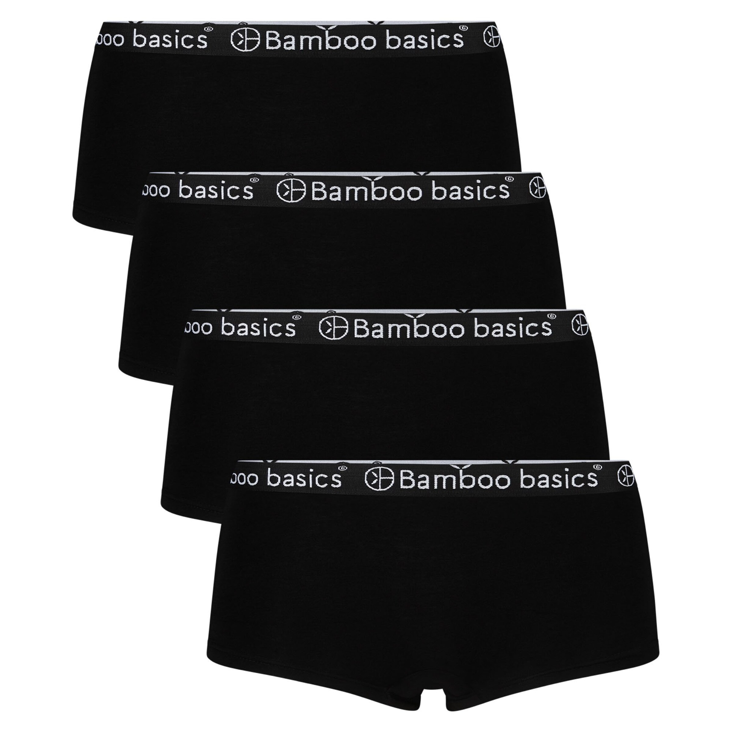 Culotte Bamboo basics en noir : devant