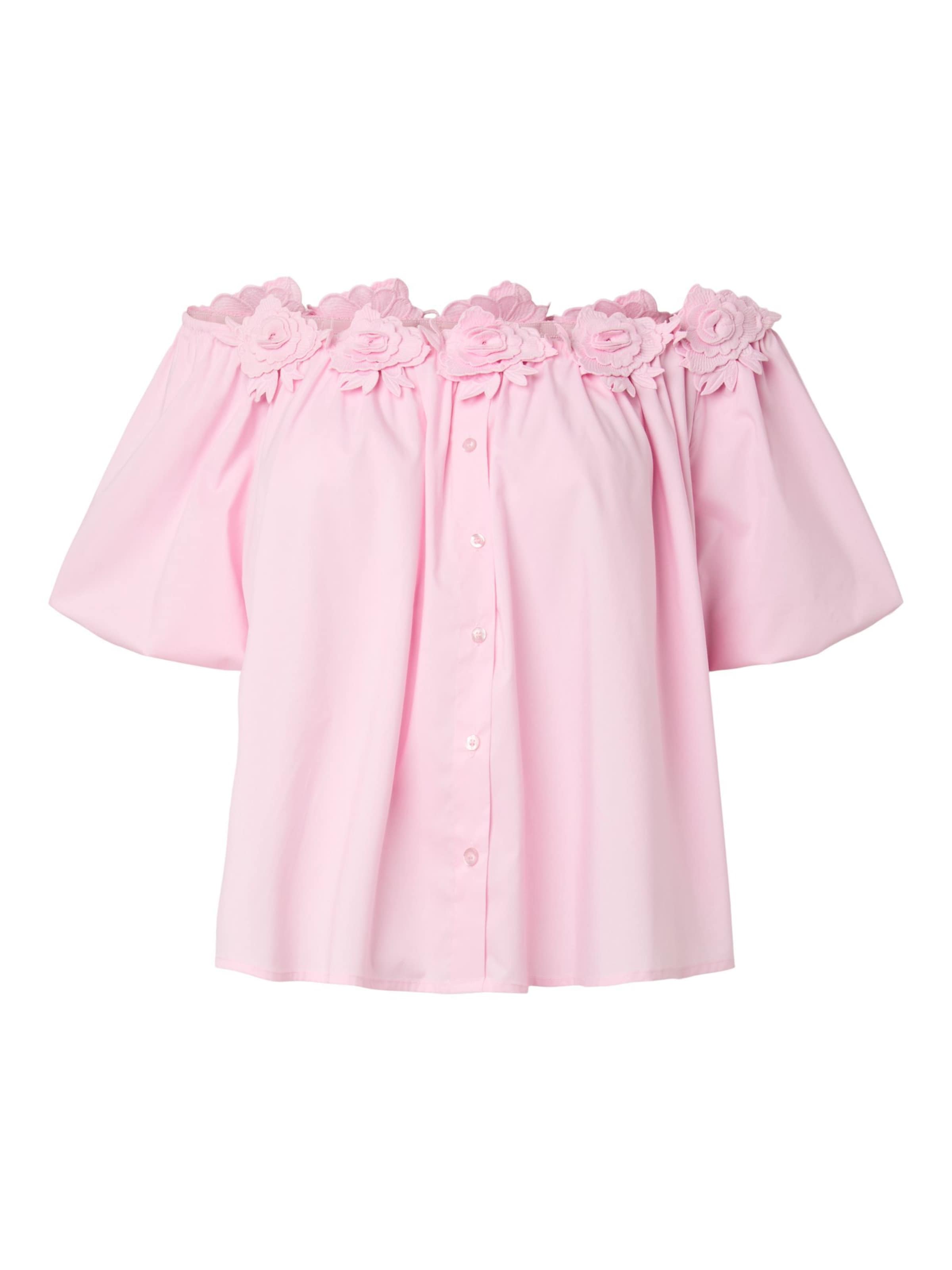 YAS Blouse in Roze: voorkant