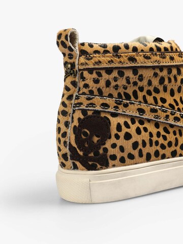 Scalpers Sneakers hoog in Zwart