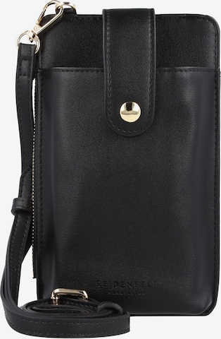 Seidenfelt Manufaktur Crossbody Bag in Black: front