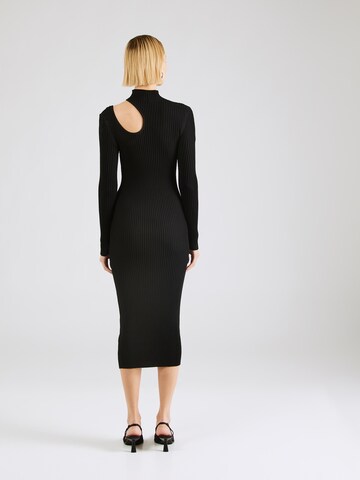 HUGO Knit dress 'Sedennie' in Black