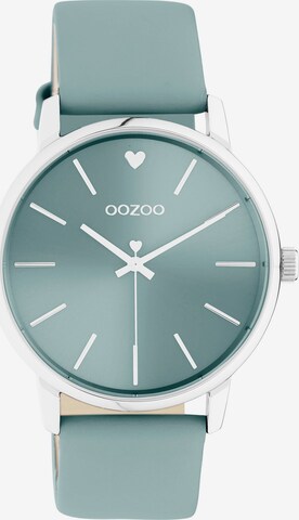 OOZOO Analog Watch in Green: front