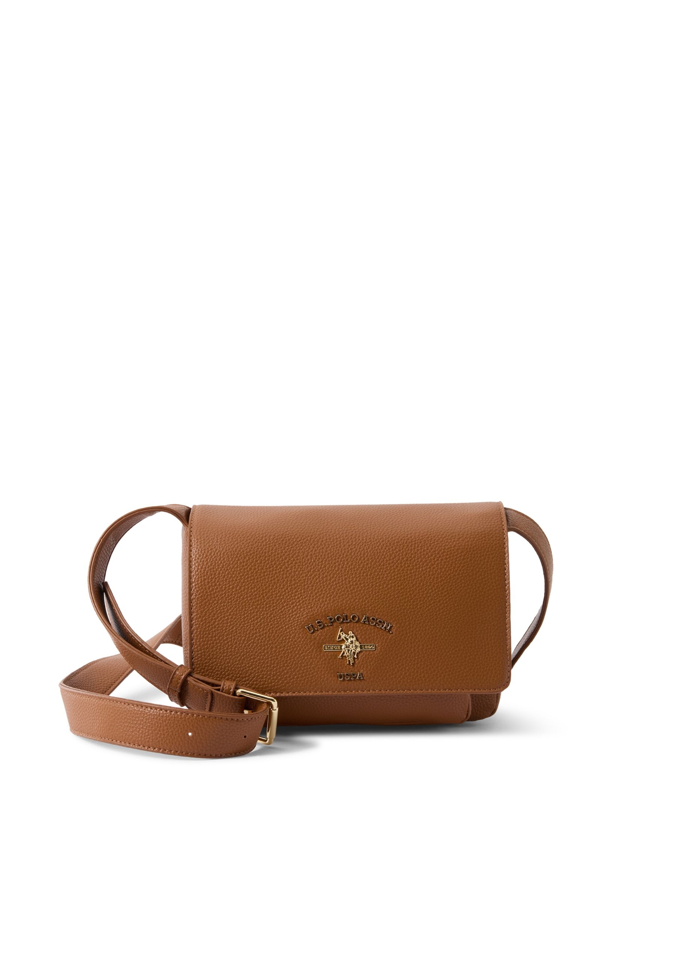 Sac à bandoulière 'STANFORD' U.S. POLO ASSN. en marron : devant