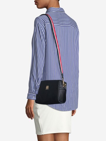 TOMMY HILFIGER Schoudertas in Blauw