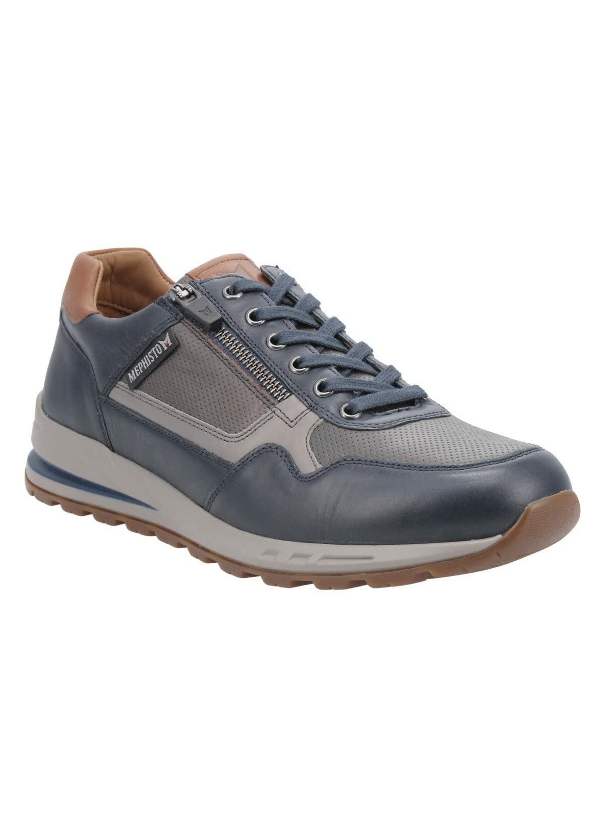 MEPHISTO Platform trainers in Blue: front