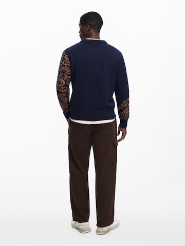 Desigual Sweatshirt i blå
