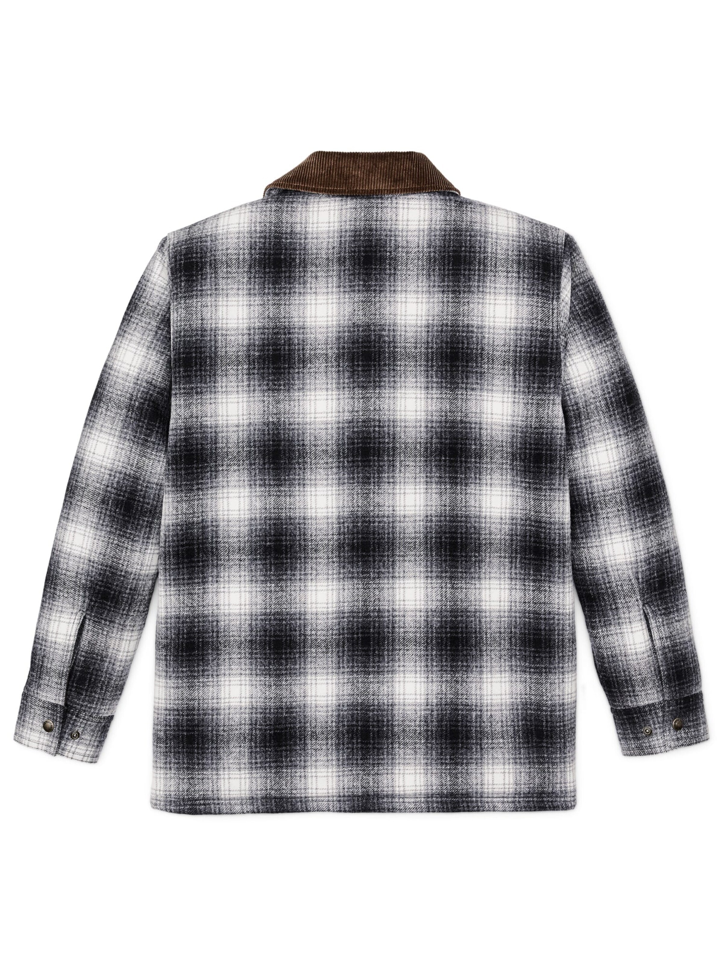 Giacca di mezza stagione 'Spokane Insulated Cruiser Charcoal Ombre' di Filson in nero