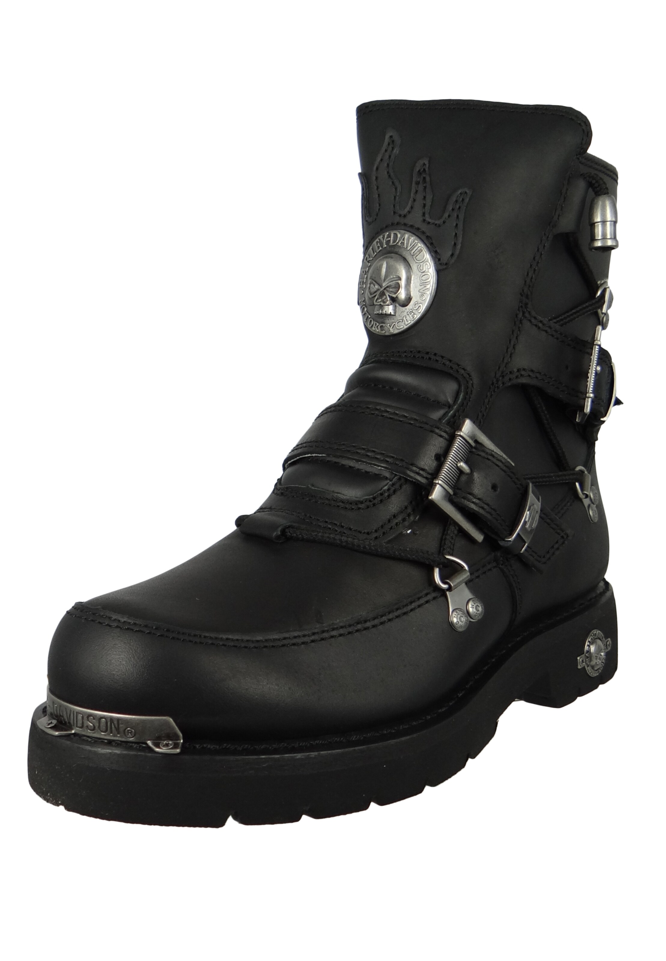 Bottes de neige 'Distortion' Harley Davidson en noir : devant