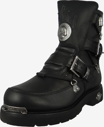 Bottes de neige 'Distortion' Harley Davidson en noir : devant