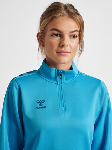 Hummel Sportief sweatshirt in Blauw