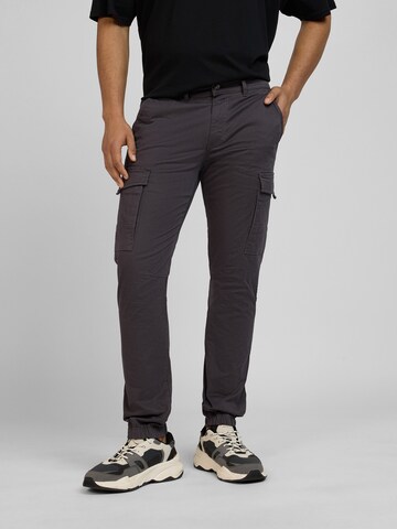 WOTEGA Slim fit Cargo Pants '341' in Grey