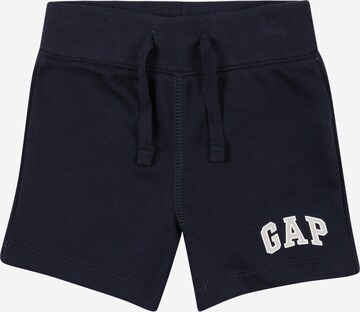 GAP Trousers in Blue: front