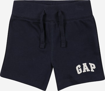 GAP Regular Pants in Blue: front