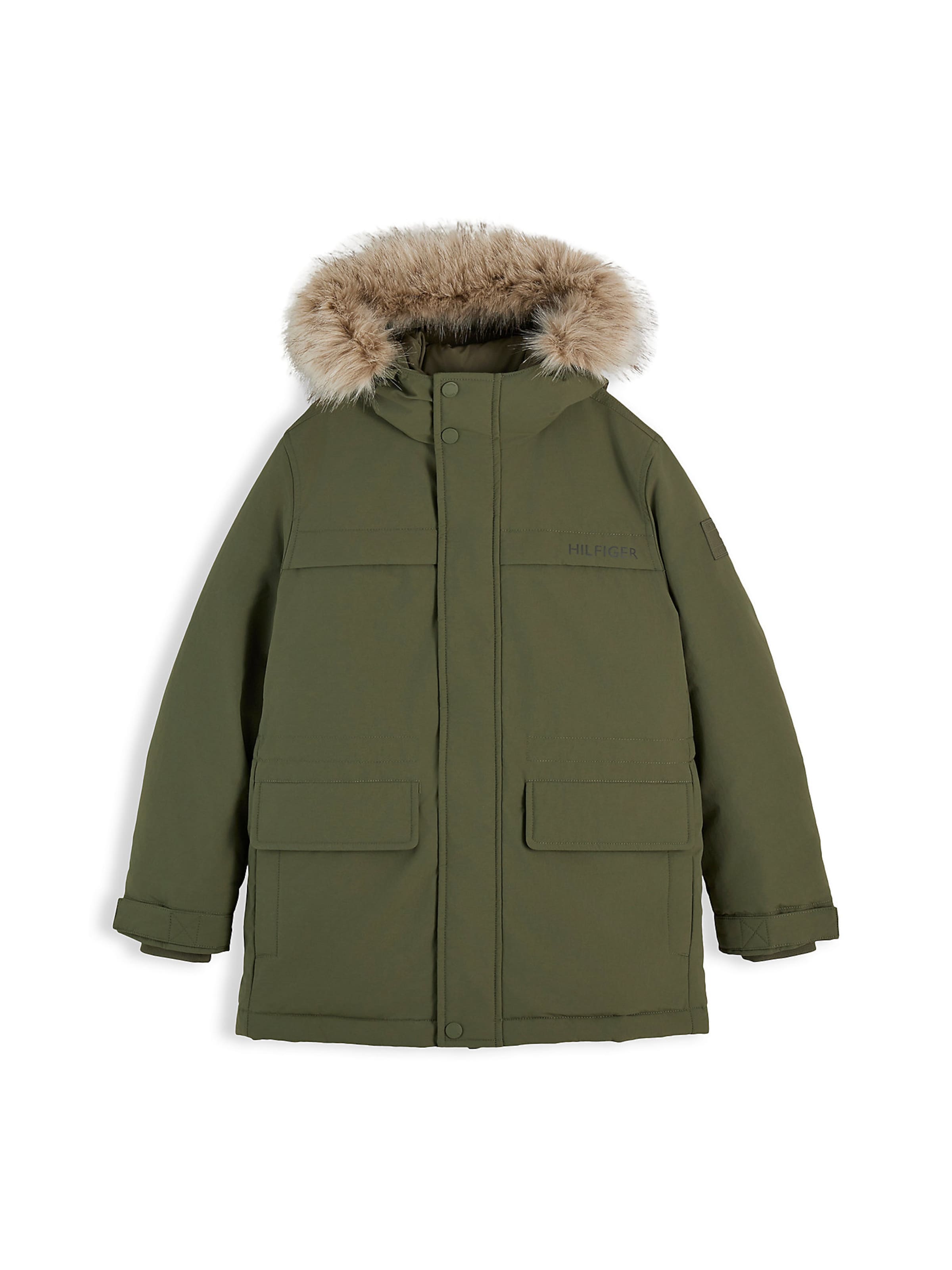 Veste d’hiver TOMMY HILFIGER en vert : devant