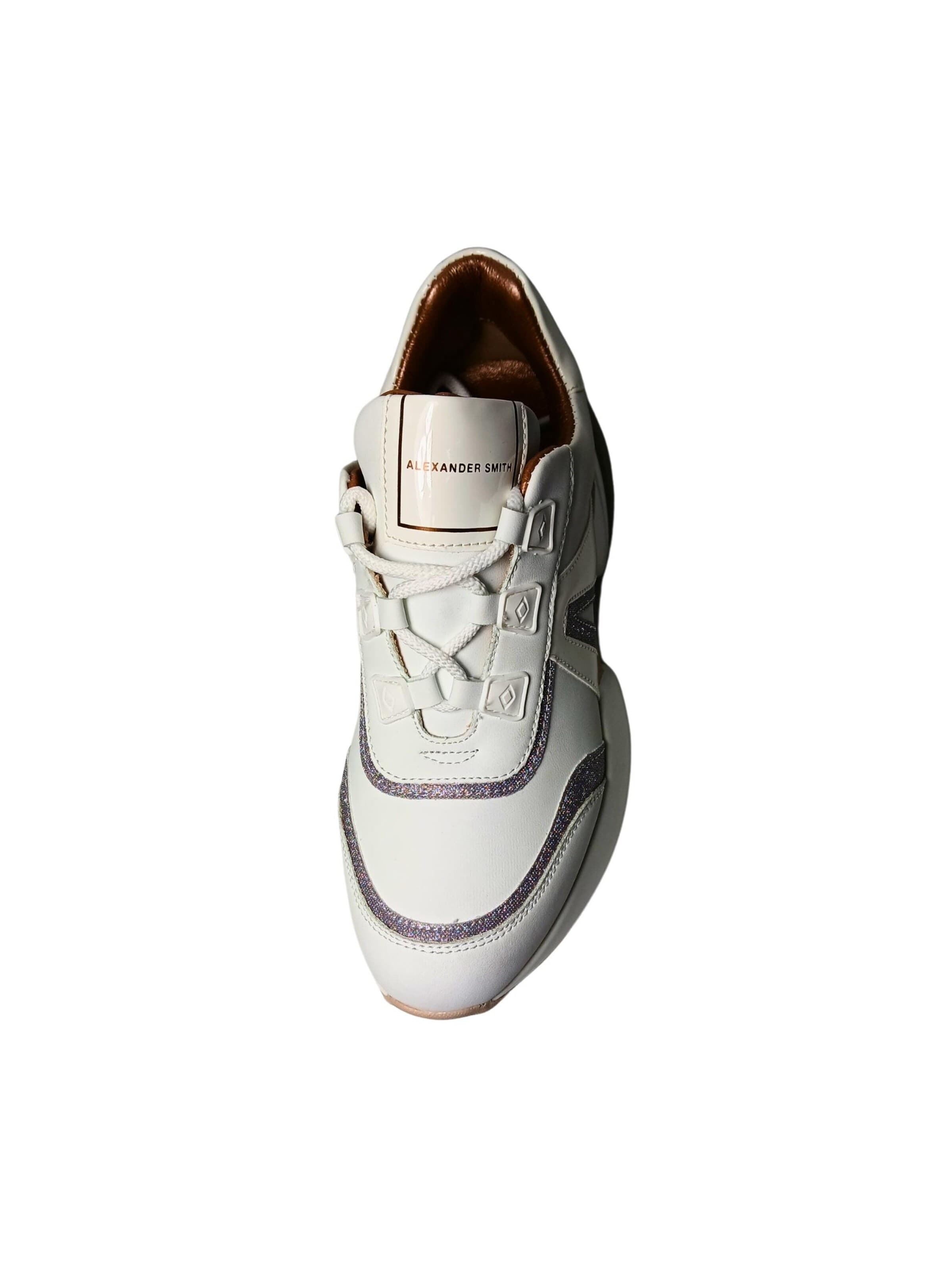 Alexander Smith Sneakers in White