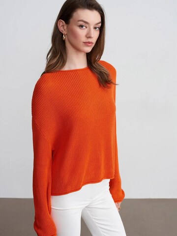 Pull-over 'Pullover' Dilvin en orange