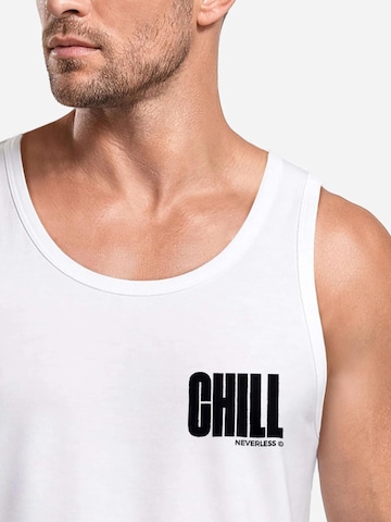 Neverless Shirt 'Chill'‌‌‌ in Weiß