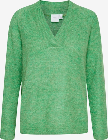 ICHI Sweater 'KAMARA' in Green: front