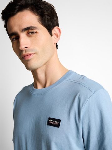 TOM TAILOR T-Shirt in Blau