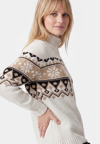 Usha Gebreid vest in Wit