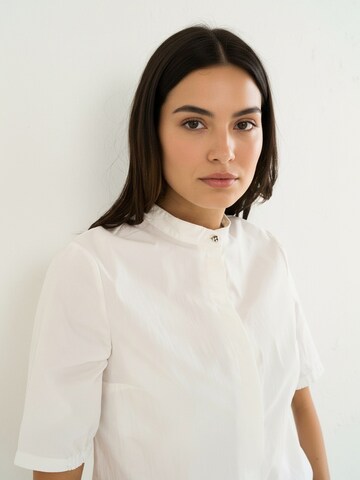 Camomilla Italia Bluse 'Coeur' in Weiß