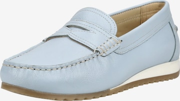 Mocassin ARA en bleu : devant