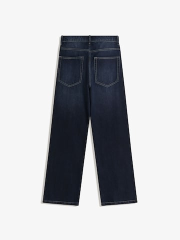 Baggy Jean Bershka en bleu