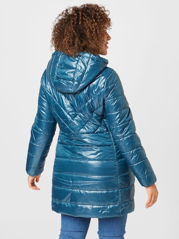 Calvin Klein Curve Between-Seasons Coat in Blue