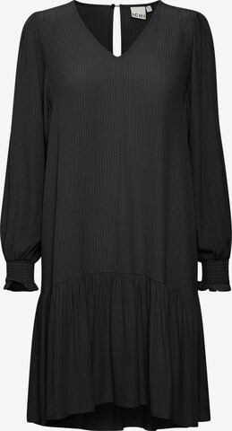 Robe 'Calova' ICHI en noir : devant