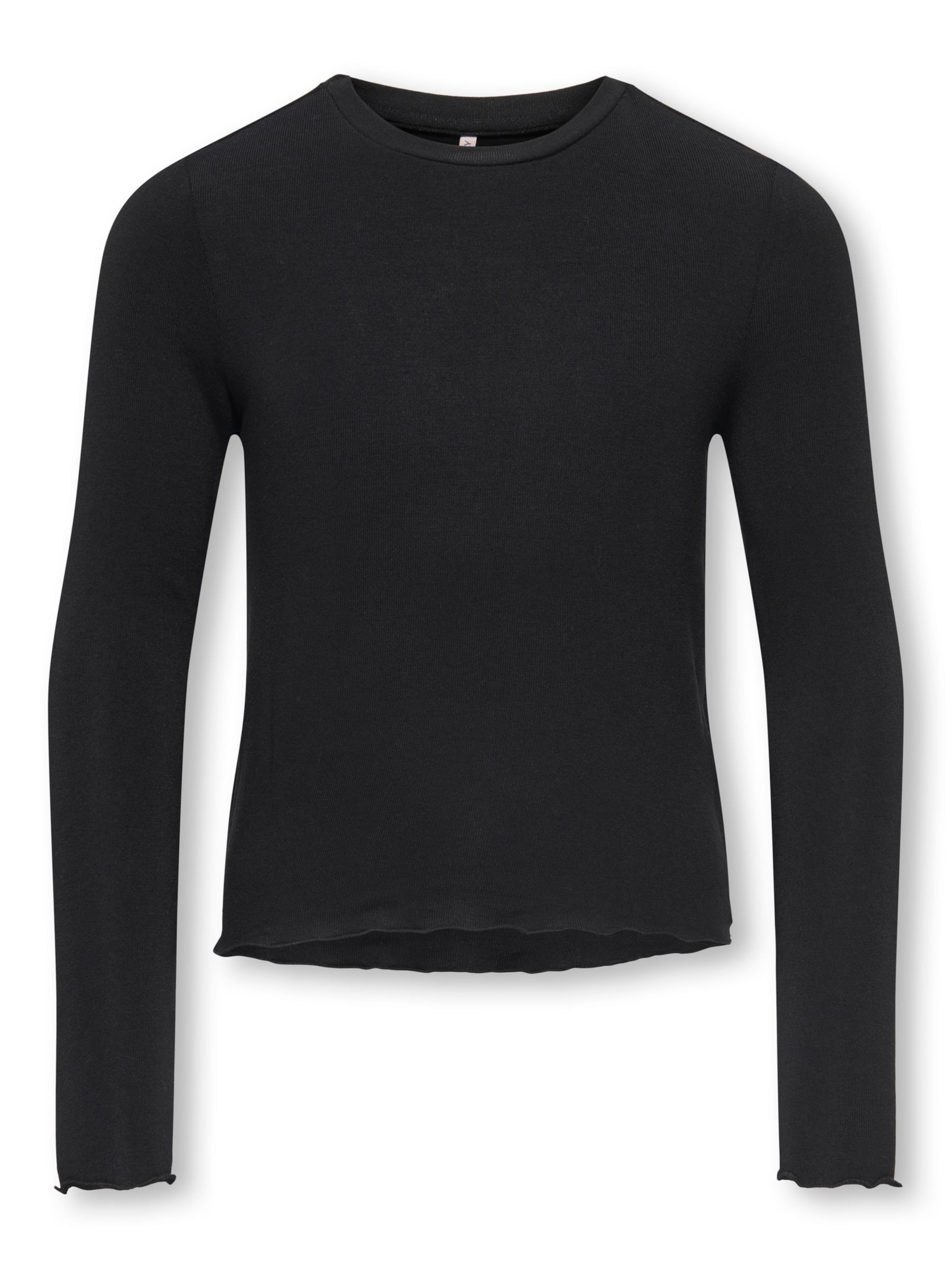 ONLY GIRLS Shirt 'KOGAmour' in Black: front