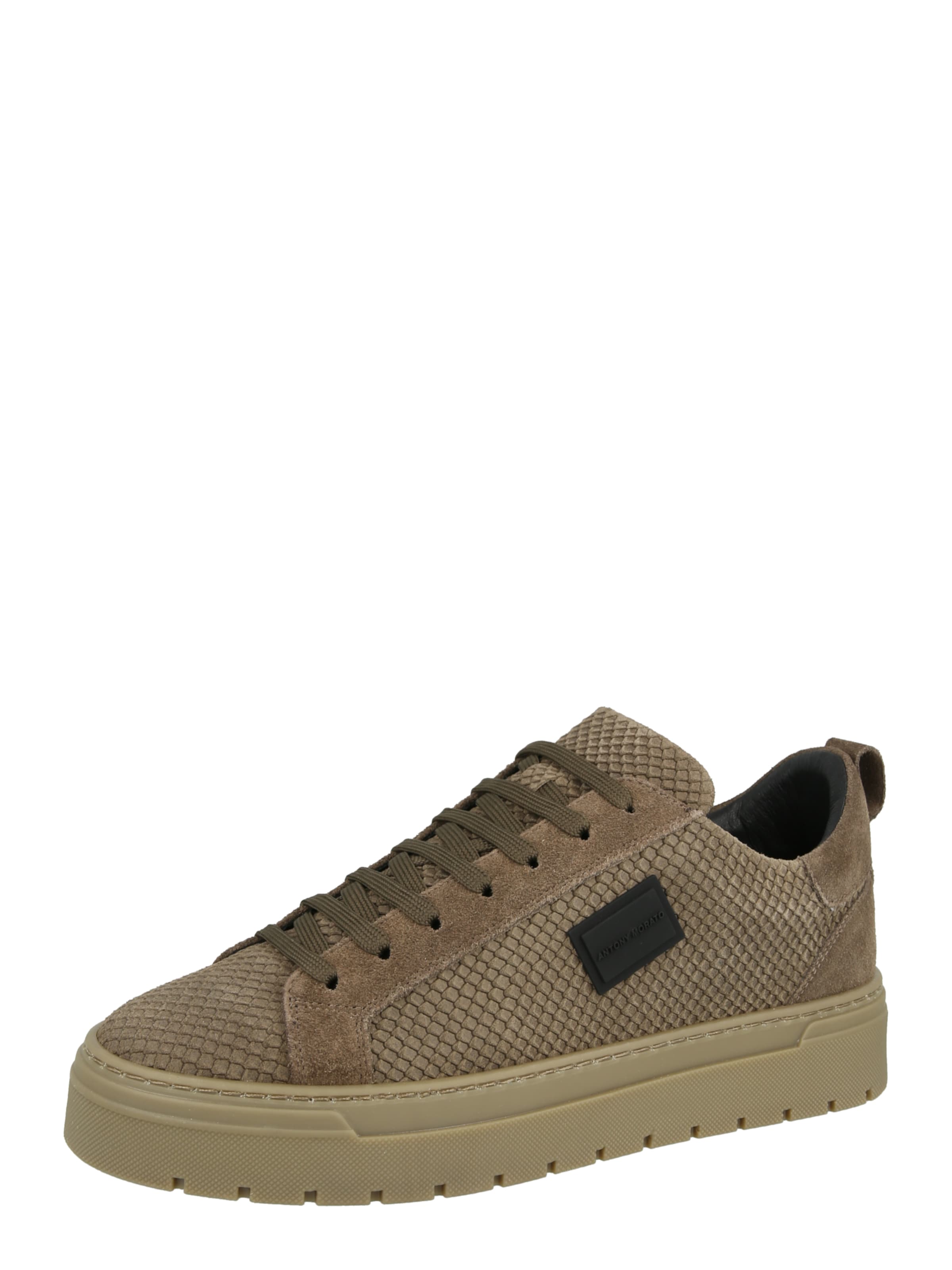 ANTONY MORATO Låg sneaker i brun: framsida
