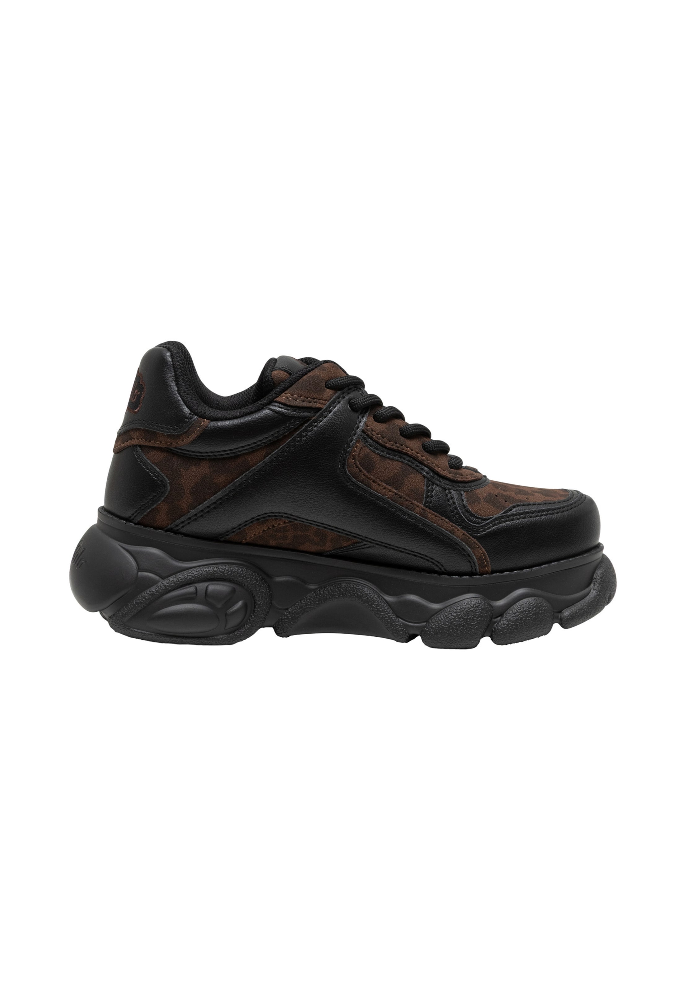 BUFFALO Sneakers laag 'Echo' in Zwart