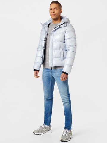 Superdry Overgangsjakke i blå