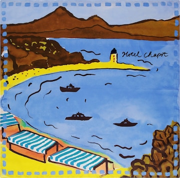 Fabienne Chapot Doek in Blauw: voorkant