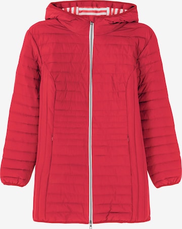 SHEEGO Between-season jacket in Red: front