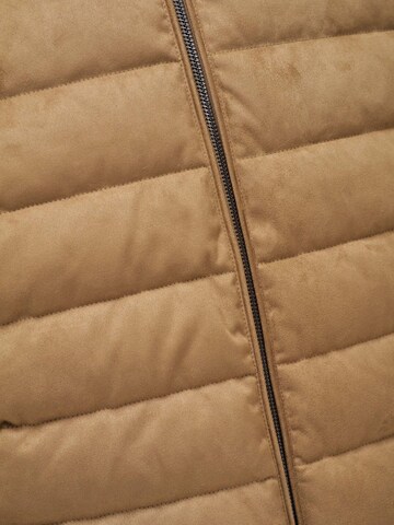 Salsa Jeans Winterjacke 'Suede' in Braun