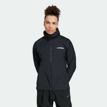 ADIDAS TERREX Outdoorjas 'Xperior' in Zwart: voorkant