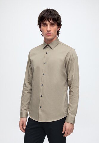Lindbergh - Ajuste regular Camisa en beige: frente