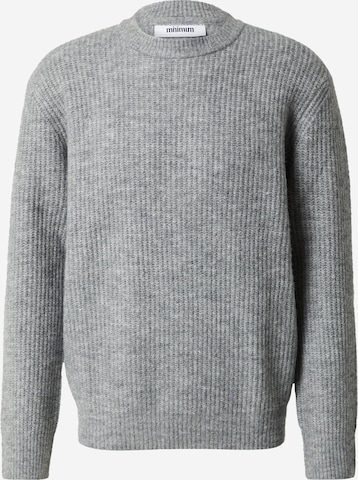 minimum Sweater 'UNID' in Grey: front