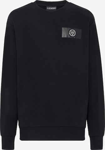 Plein Sport Sweatshirt in Zwart: voorkant