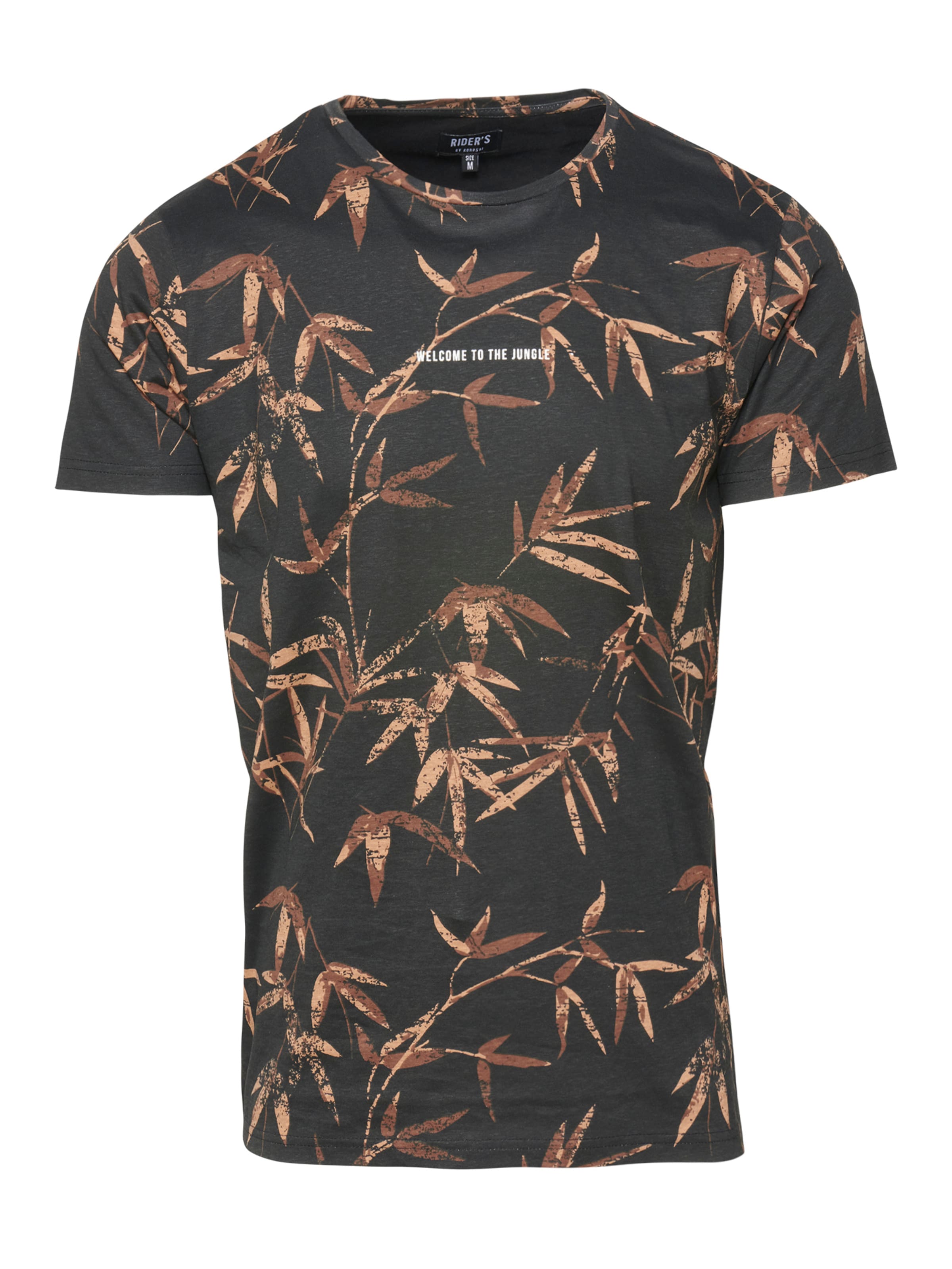 KOROSHI Shirt in Zwart: voorkant